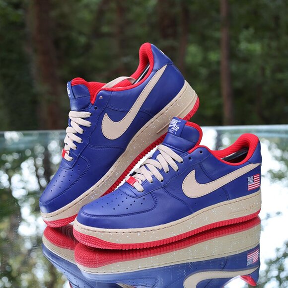 Nike Air Force 1 Low ID By You USA Flag - Picture 4 of 15